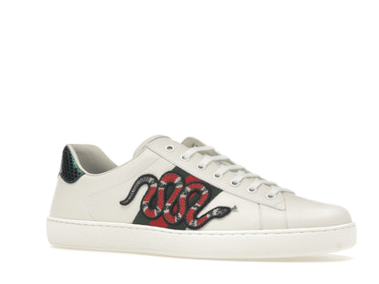 Gucci Ace Embroidered Snake