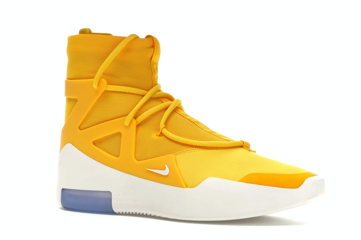 Nike Air Fear Of God 1 Yellow