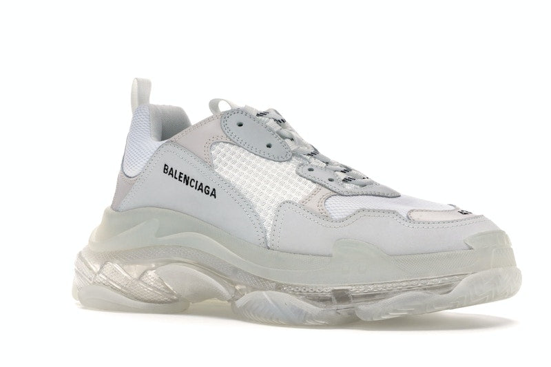 Balenciaga Triple S Clear Sole White