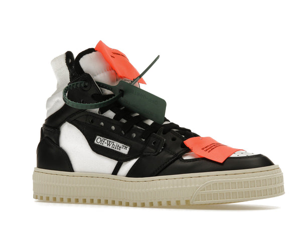 OFF-WHITE Off Court 3.0 Leather Canvas Black White