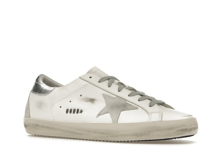 Golden Goose Super-Star White Silver