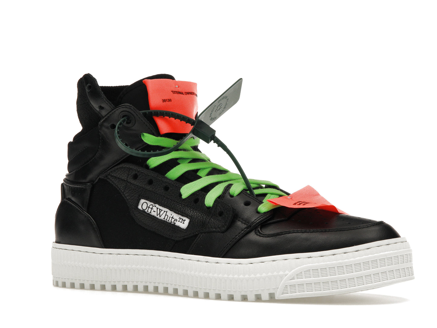 OFF-WHITE Off Court 3.0 Black Neon Green Orange