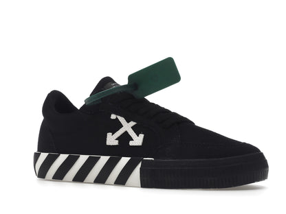 OFF-WHITE Vulc Low Toile Noir Blanc