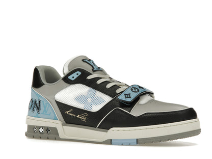 Louis Vuitton LV Trainer Blue Gray Black 