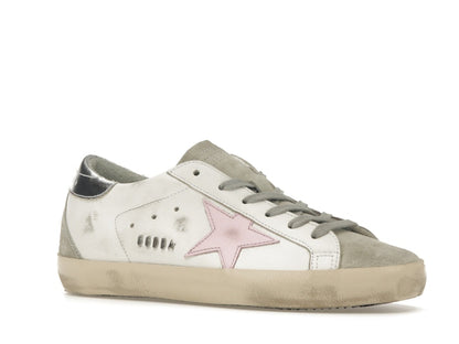 Golden Goose Super-Star Ice White Orchid Pink