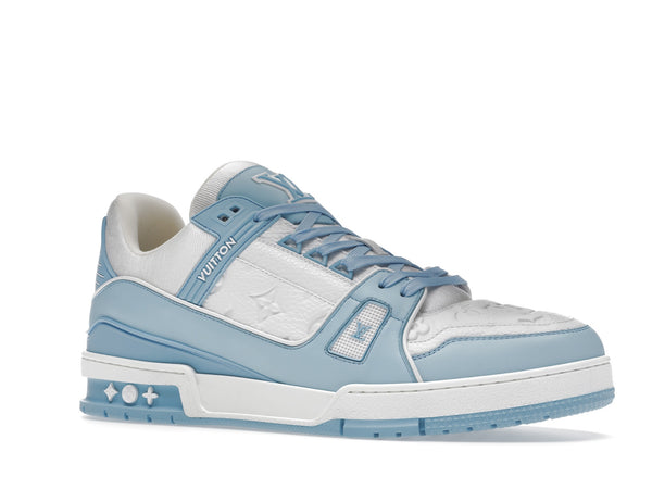 Louis Vuitton Trainer Low White Sky Blue