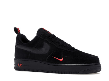 Nike Air Force 1 Low Multi-Swoosh Black Crimson