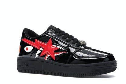 A Bathing Ape Bape Sta Low Shark Black