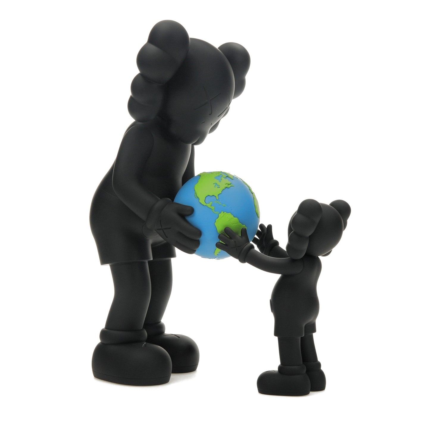 KAWS LA PROMESSE Figurine Vinyle Noir