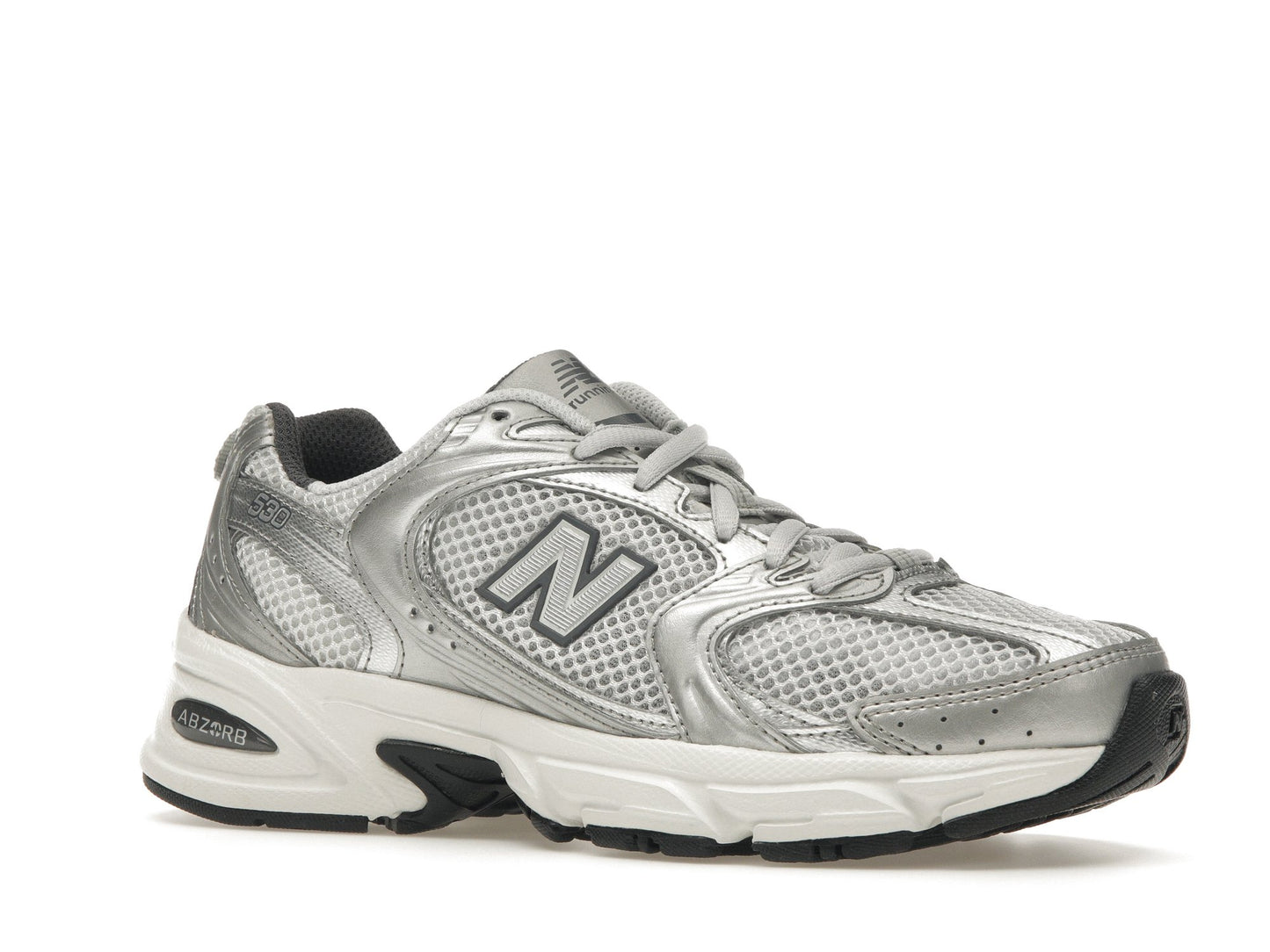 New Balance 530 Gris Matière Argent Métallisé