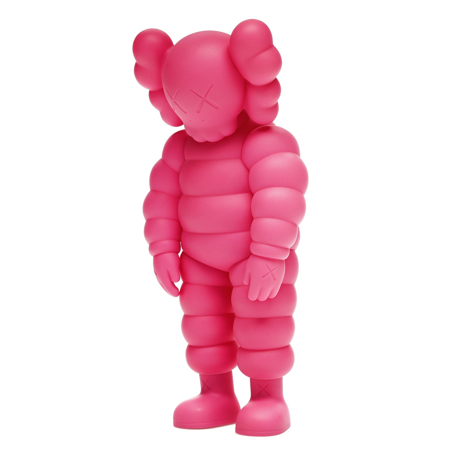 KAWS What Party Figurine en Vinyle Rose