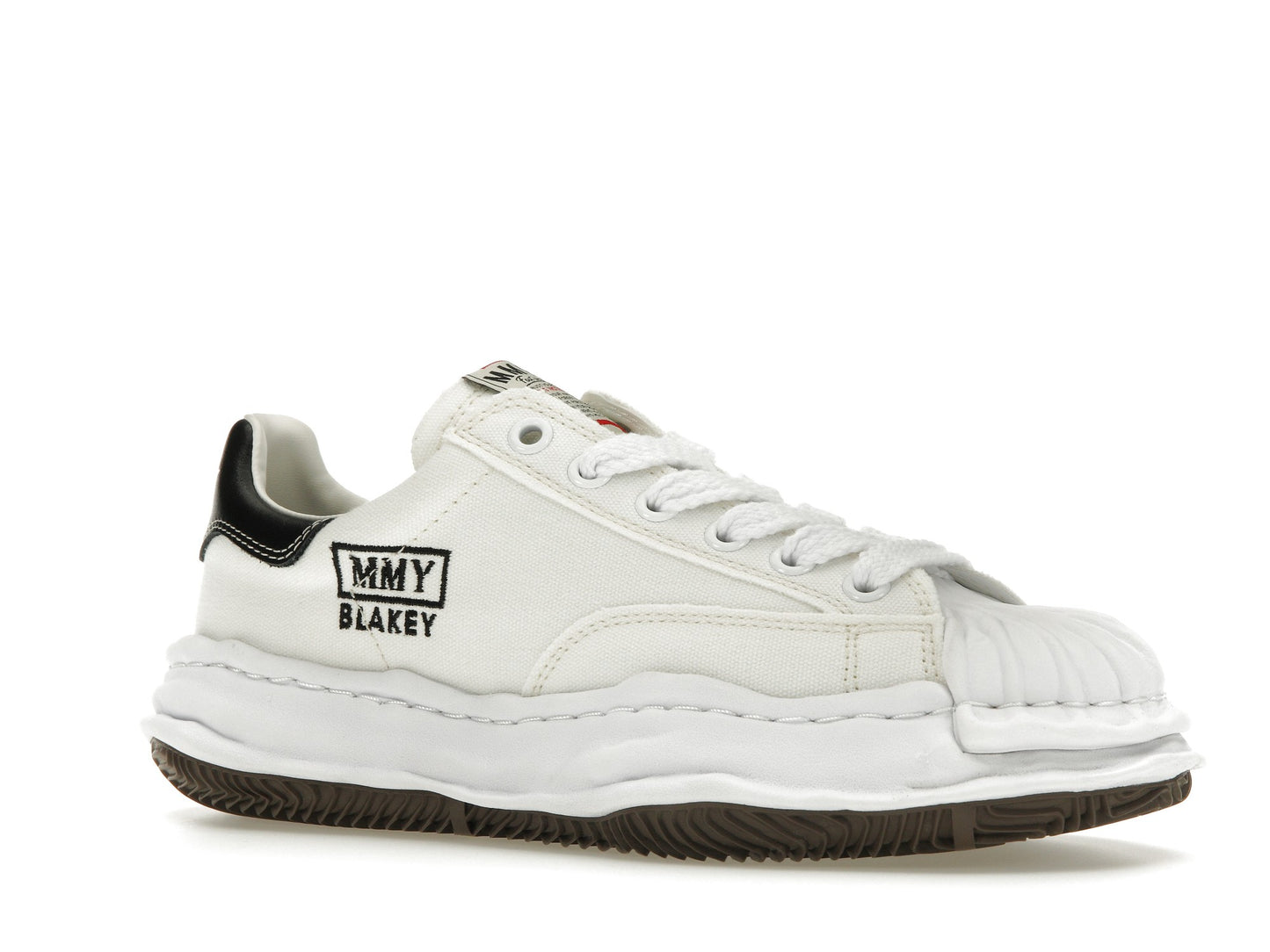 Maison Mihara Yasuhiro Blakey OG Sole Canvas Low White 