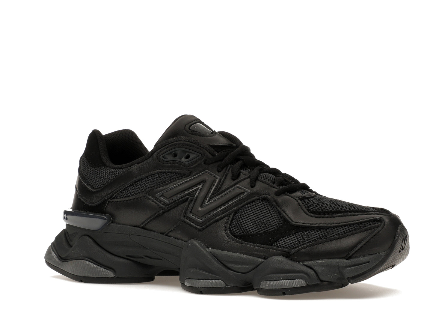 New Balance 9060 Triple Black Leather