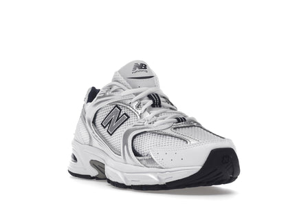 New Balance 530 Blanc Argent Marine