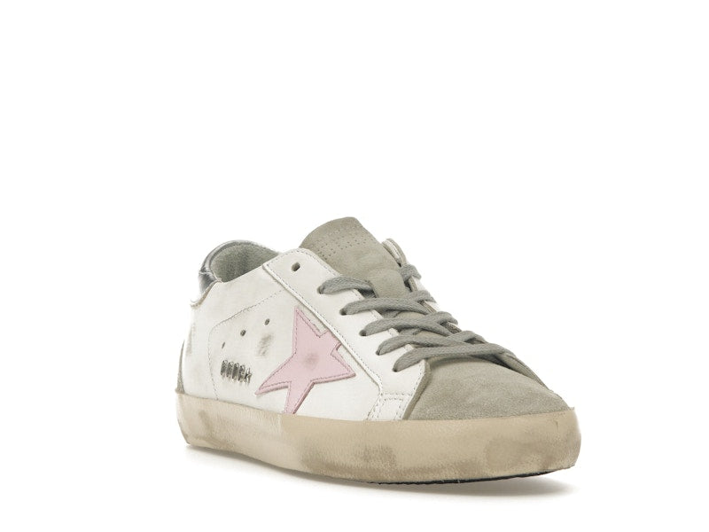 Golden Goose Super-Star Ice White Orchid Pink