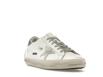 Golden Goose Super-Star White Silver