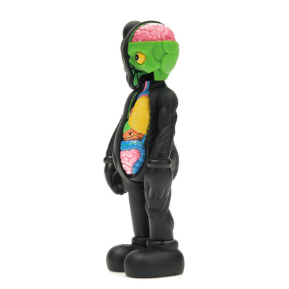 Figurine en vinyle KAWS Companion Flayed Open Edition, noire