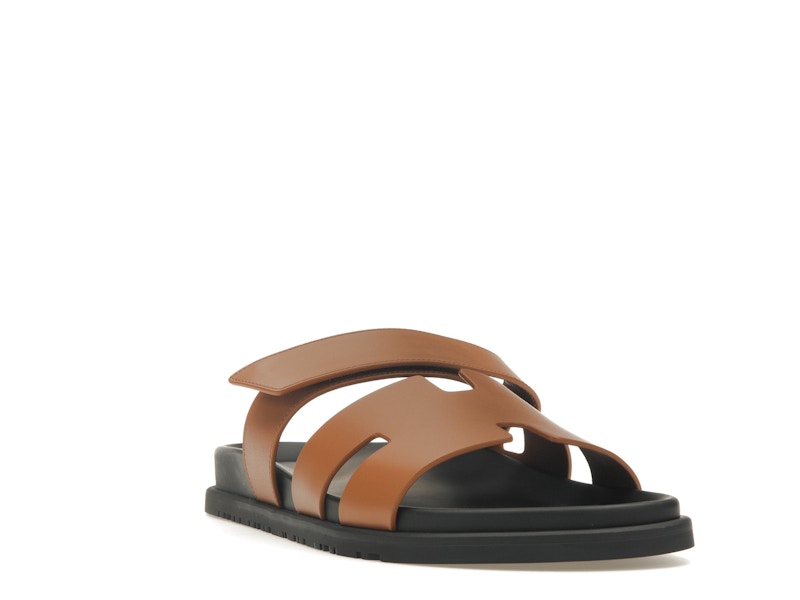 Hermes Chypre Sandal Naturel Black Smooth Calfskin Leather