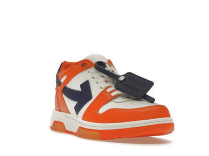 OFF-WHITE Out Of Office OOO Low Tops White Orange Blue