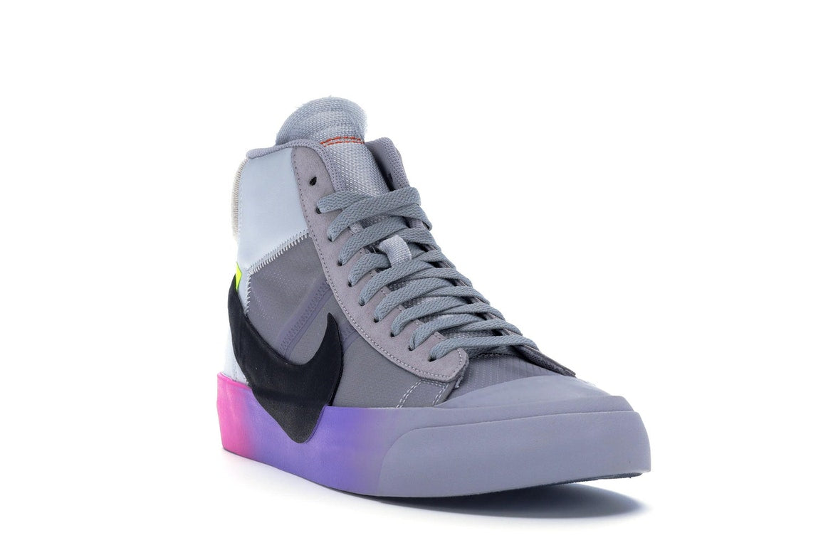 Nike Blazer Mid Off White Wolf Gray Serena Queen