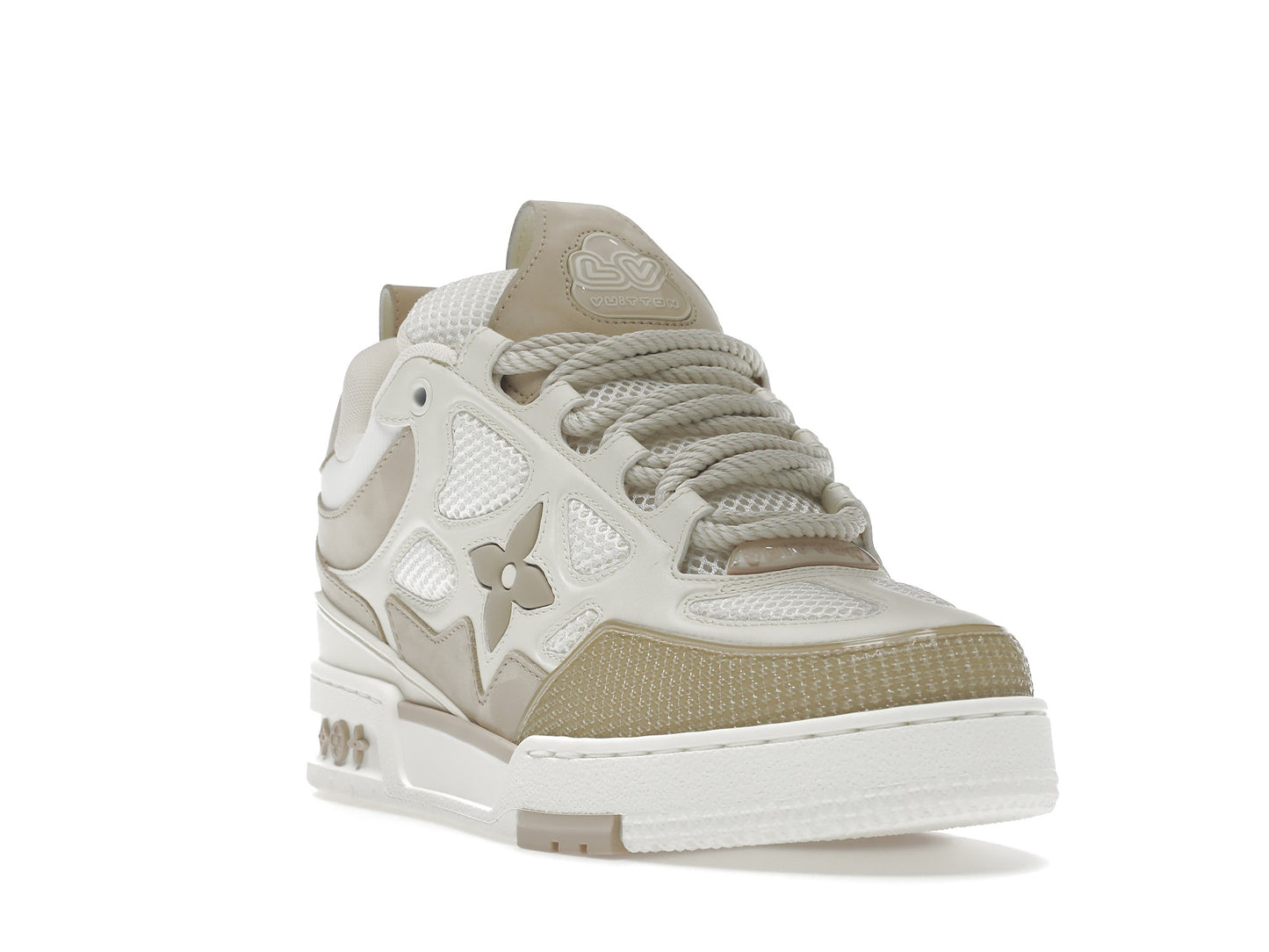 Louis Vuitton LV Skate Sneaker Beige White