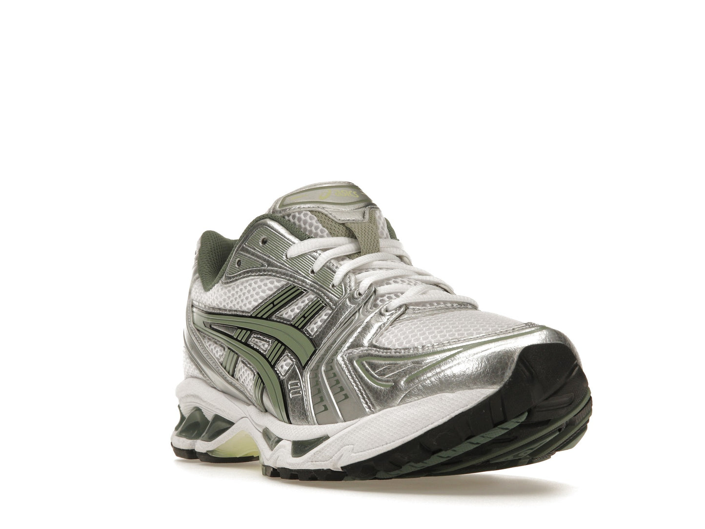 ASICS Gel-Kayano 14 White Pure Silver Slate Grey Sage