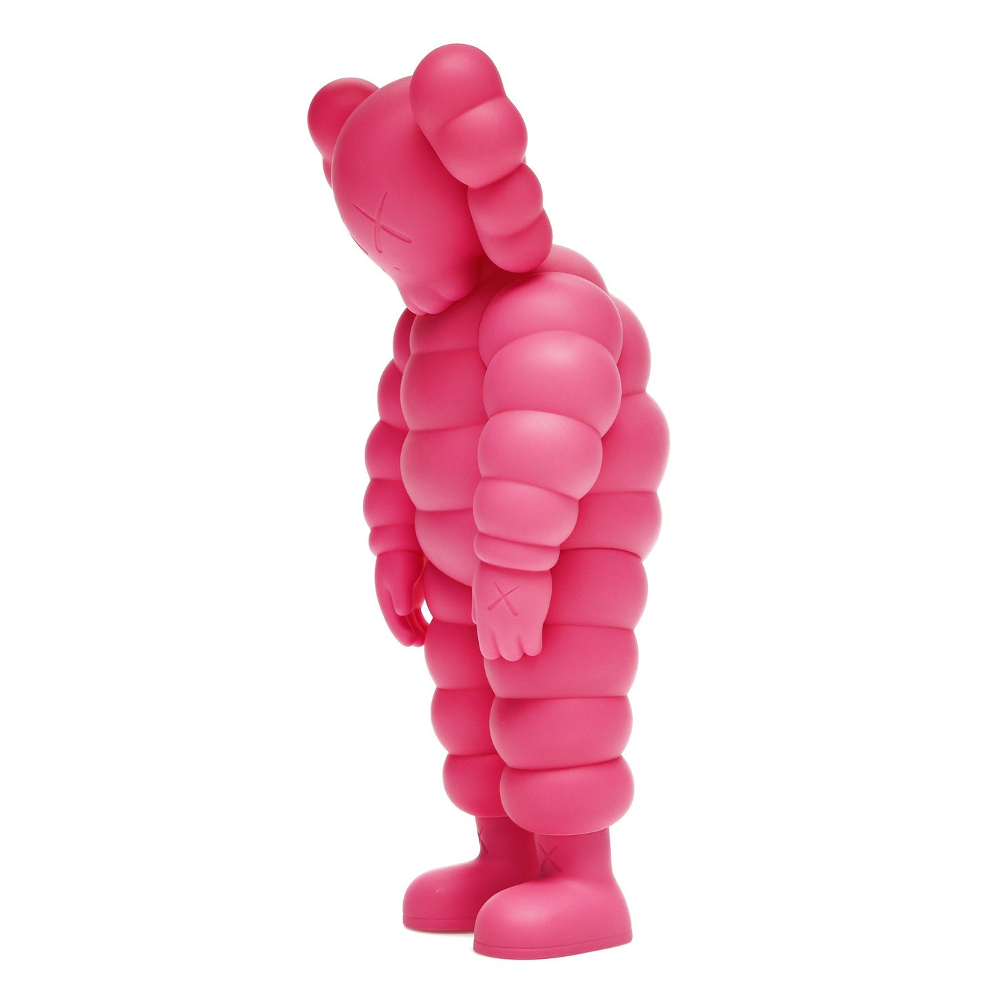 KAWS What Party Figurine en Vinyle Rose