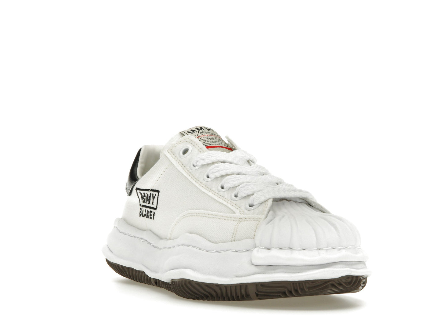 Maison Mihara Yasuhiro Blakey OG Sole Canvas Low White 