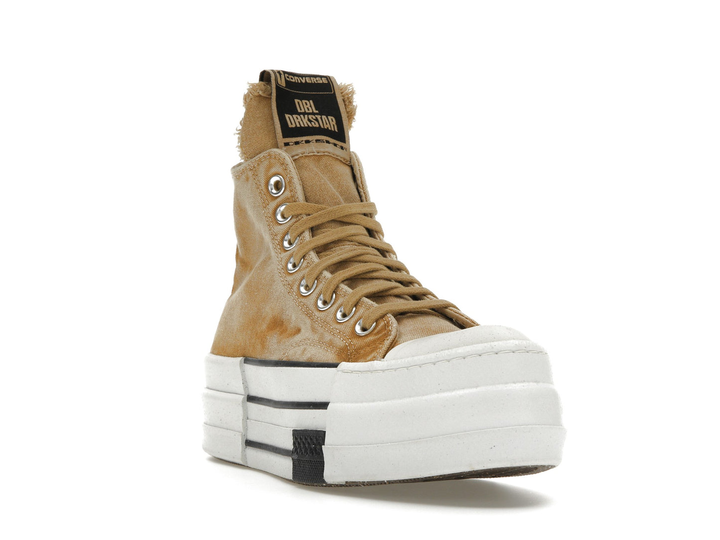 Converse DBL DRKSTAR Chuck Taylor All Star 70 Hi Rick Owens DRKSHDW Overdye Blonde 