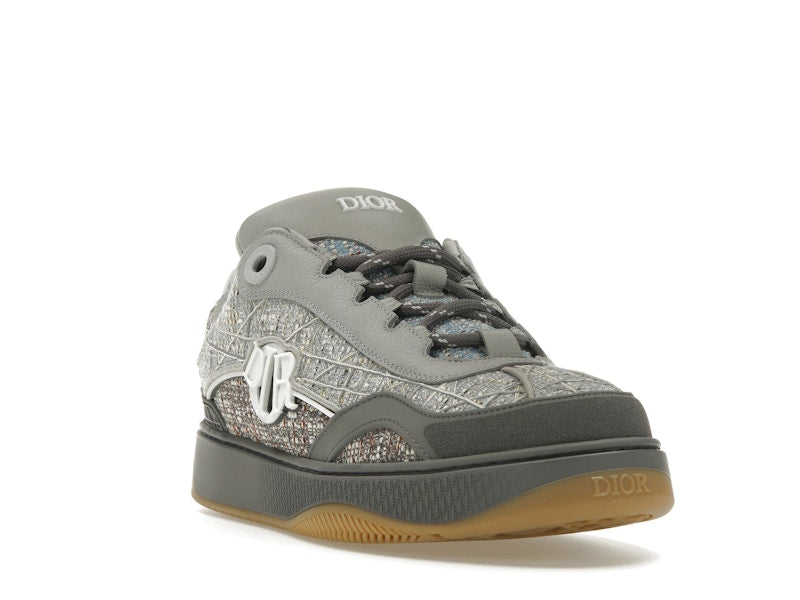 Dior B9S Skater Tweed Deep Gray Blue