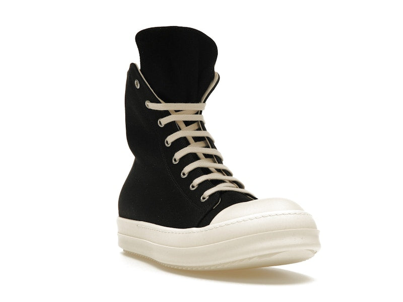 Rick Owens DRKSHDW High Top Black Milk