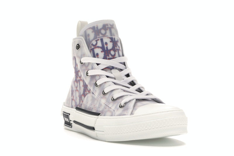 Dior B23 High Top Red Blue Oblique