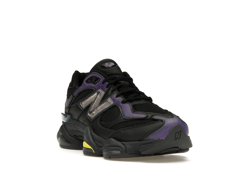 New Balance 9060 Mowalola Burglarwear Black Purple Yellow