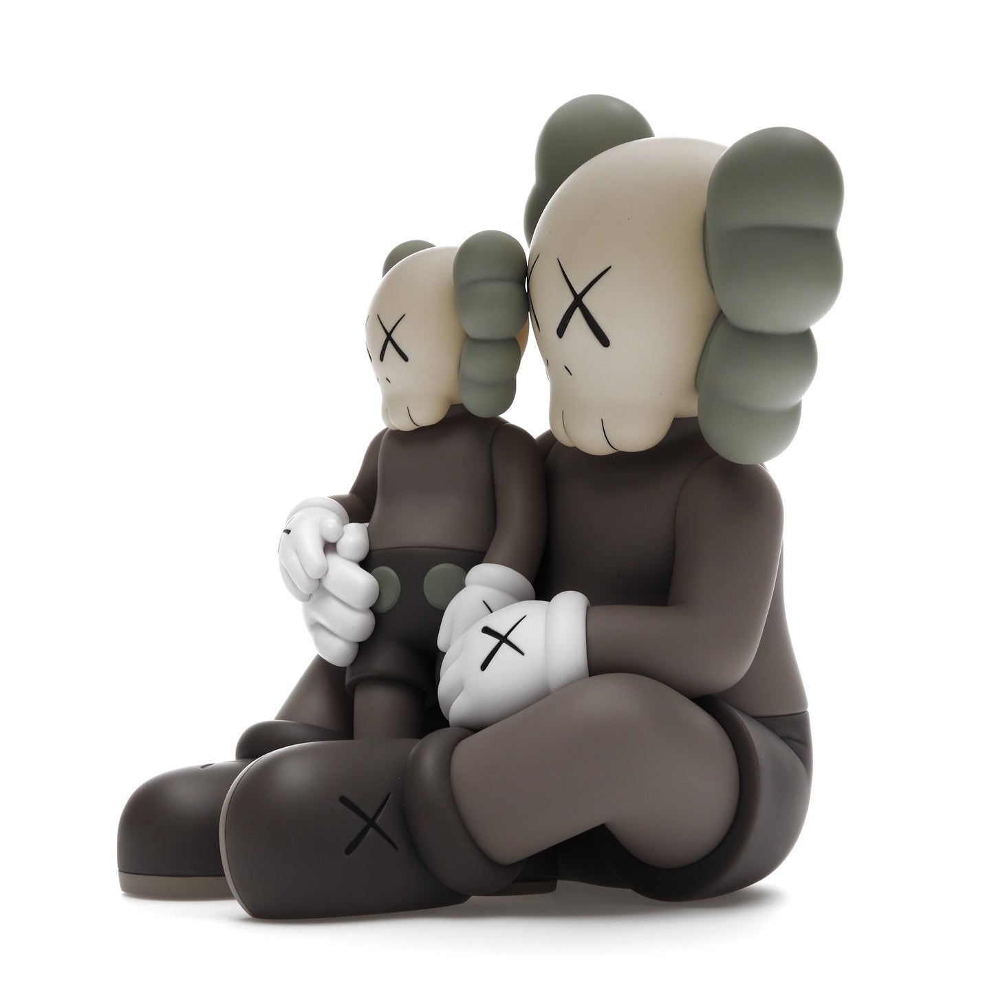 KAWS Holiday Changbai Mountain Figurine en vinyle Marron