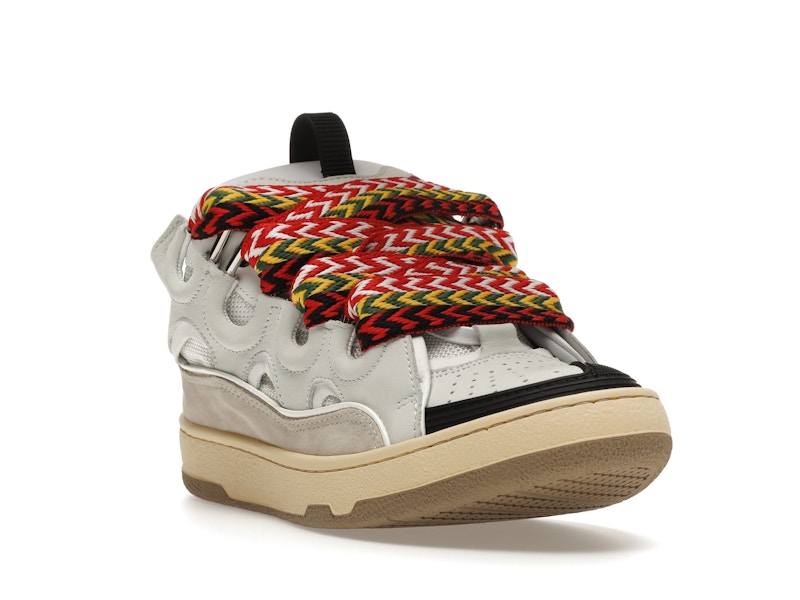 Lanvin Leather Curb White Ivory