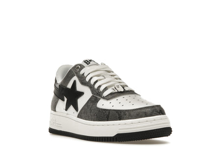 A Bathing Ape Bape Sta Snake Skin Black