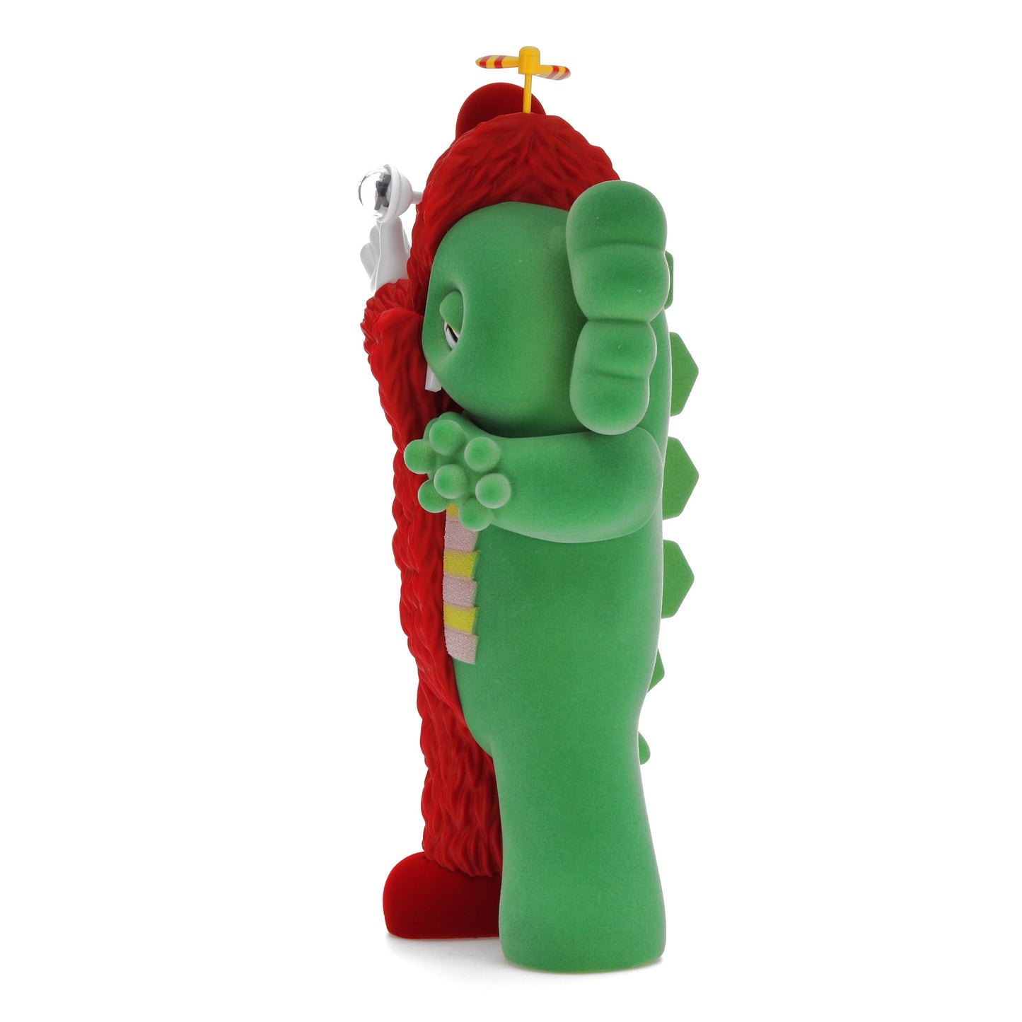 KAWS KACHAMUKKU Vinyl Figure GreenRed