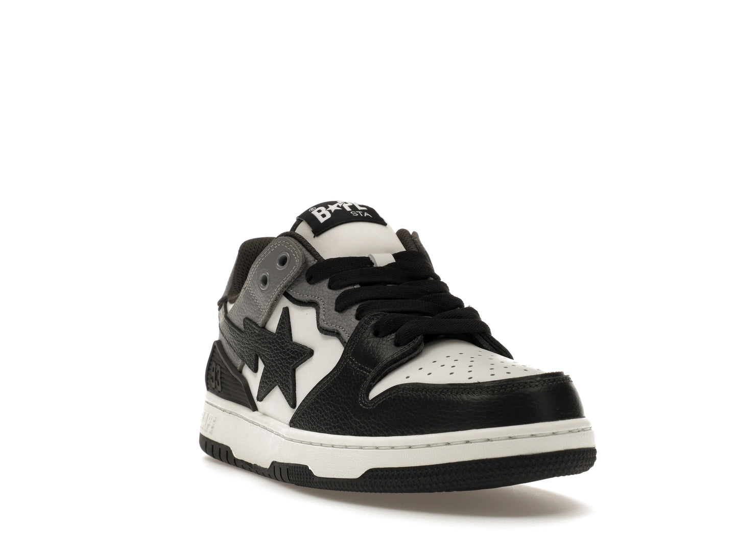 A Bathing Ape Sk8 Sta #5 Black White Grey