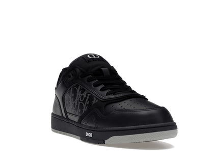 Dior B27 Low Cuir Dior Oblique Galaxy Noir Gris Gris 