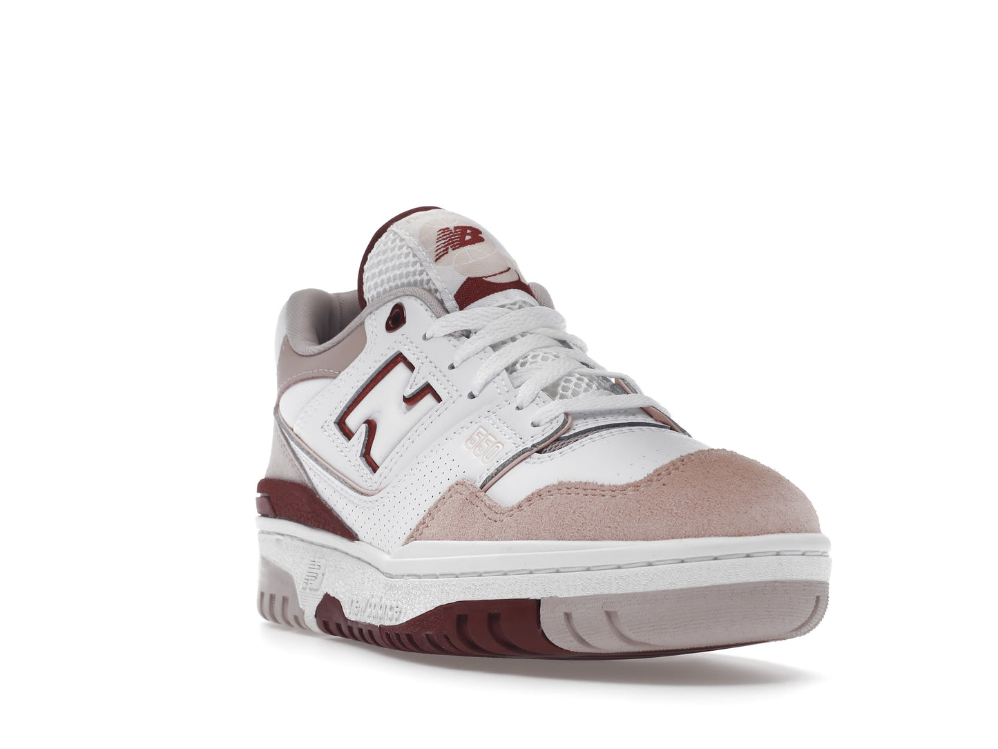 New Balance 550 Blanc Écarlate