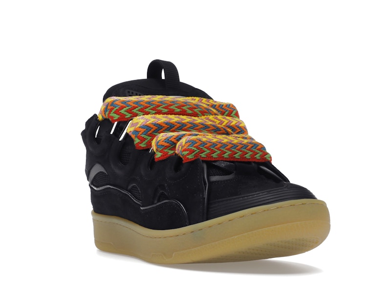 Lanvin Leather Curb Black