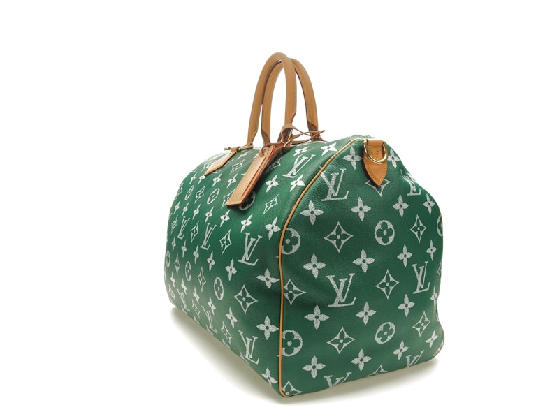 Louis Vuitton Speedy P9 Bandoulière 50 Monogram Leather Green