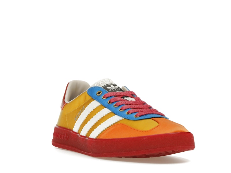 adidas x Gucci Gazelle Yellow White Red