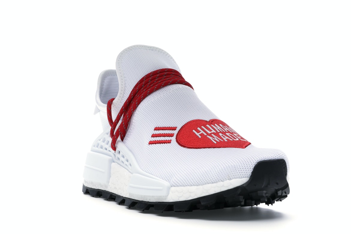 adidas NMD HU Pharrell Human Made White Red