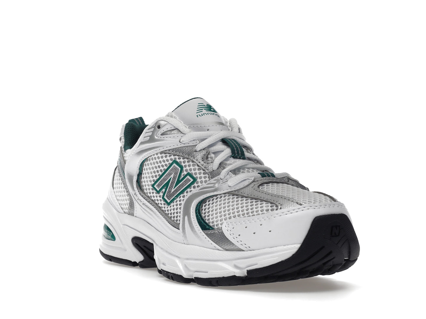 New Balance 530 White Silver Green