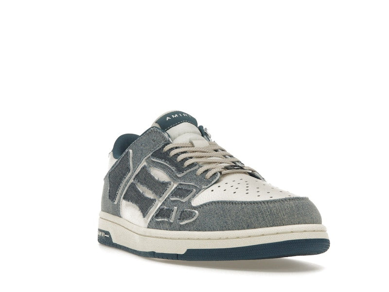 AMIRI Skel Top Low Denim Bleu Ardoise
