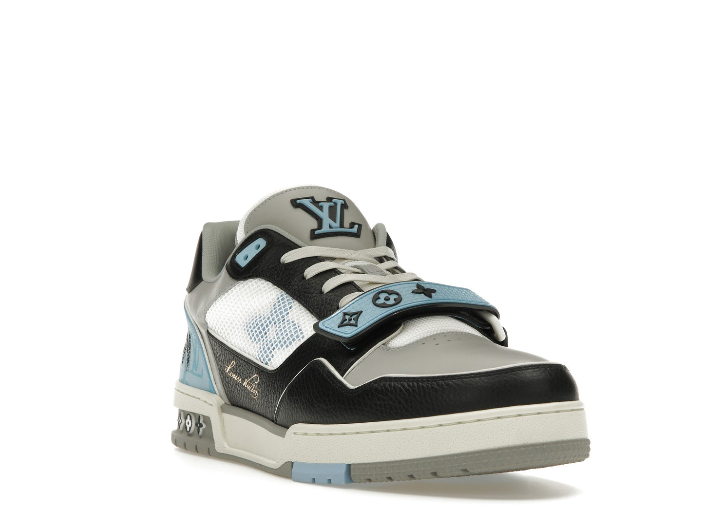 Louis Vuitton LV Trainer Blue Gray Black 