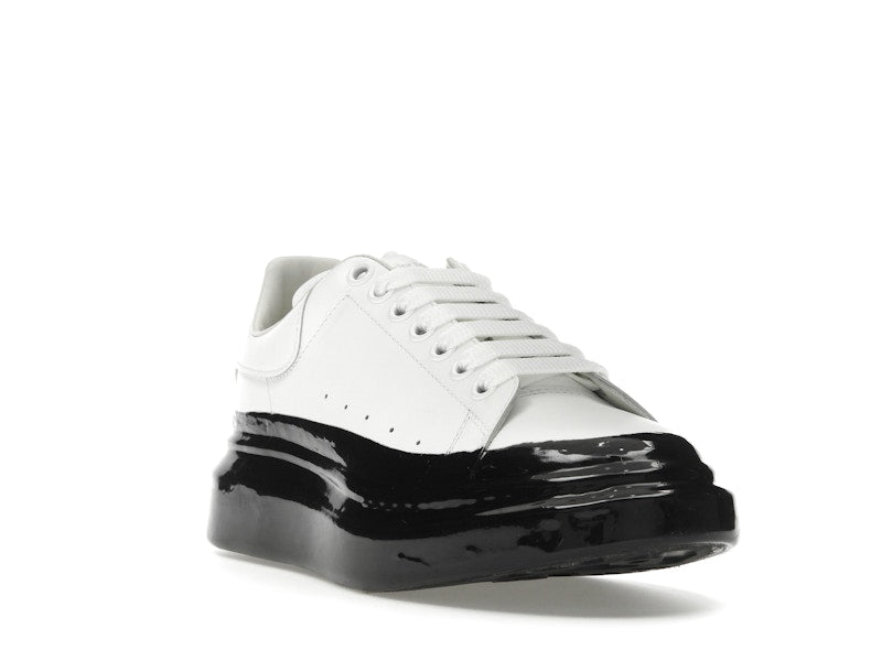 Alexander McQueen Oversized Paint Dipped White Black