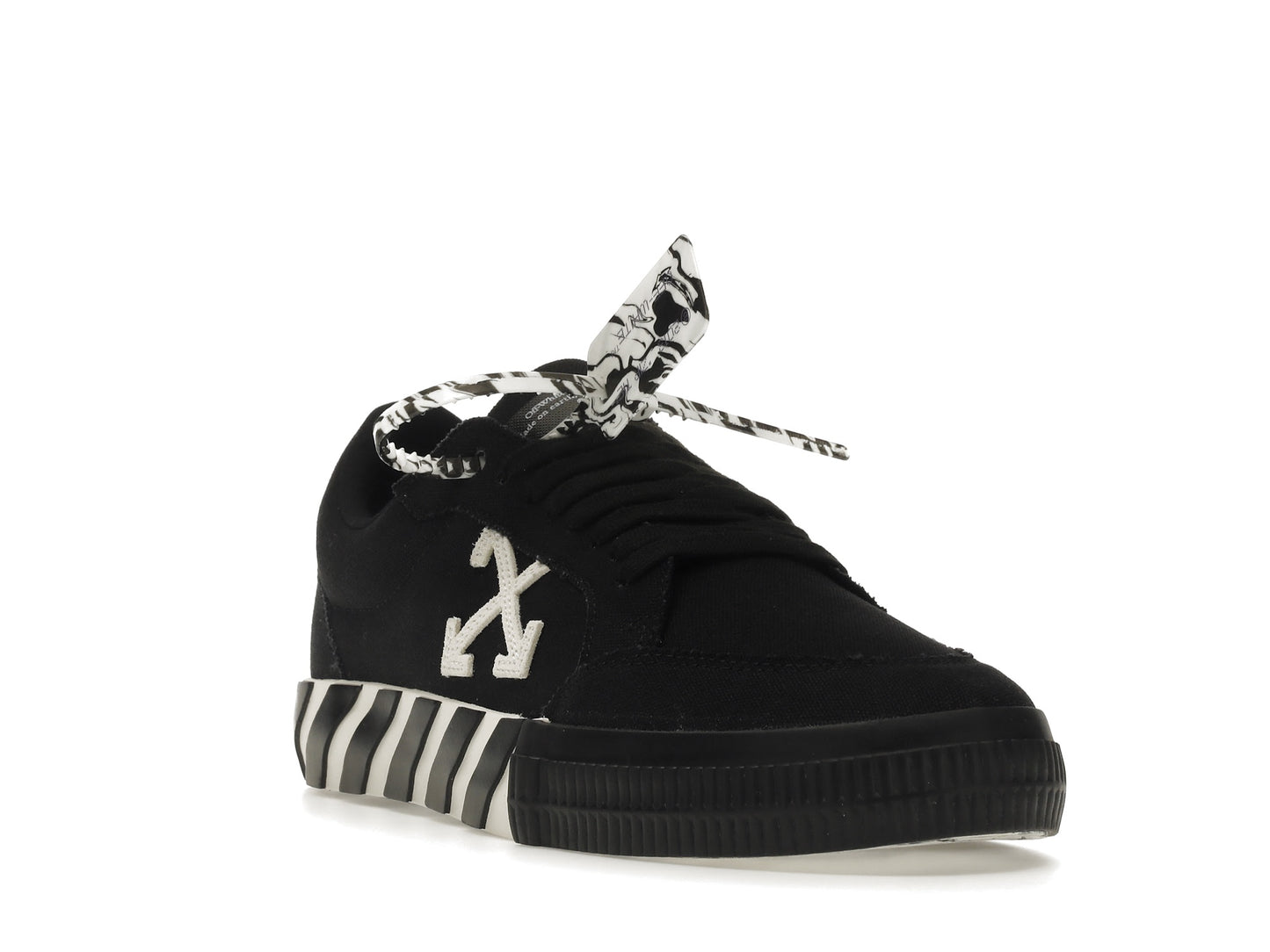 OFF-WHITE Vulc Low Black White Arrow