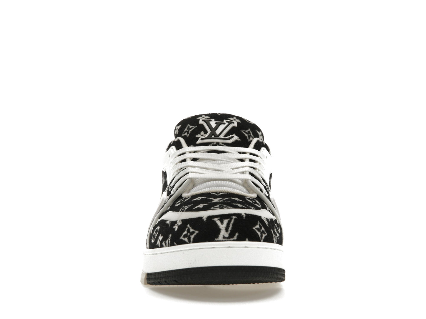 Louis Vuitton Trainer Black Monogram Textile